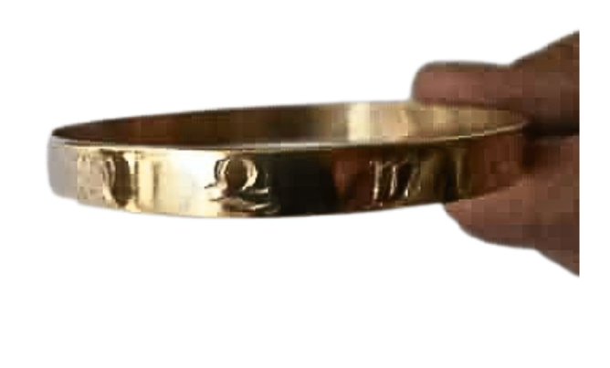 Gold Zodiac Bangle